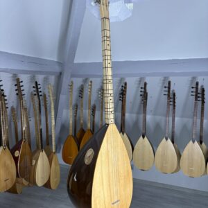Kısa sap Guitar burgul ceviz ağacı bağlama